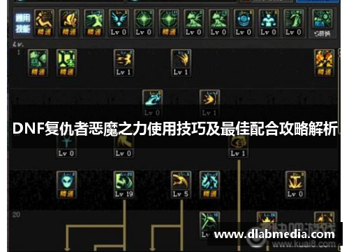 DNF复仇者恶魔之力使用技巧及最佳配合攻略解析